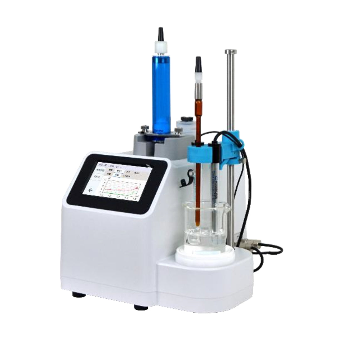 Acid and Salt Determination in Colored Samples Like Plum Sauce