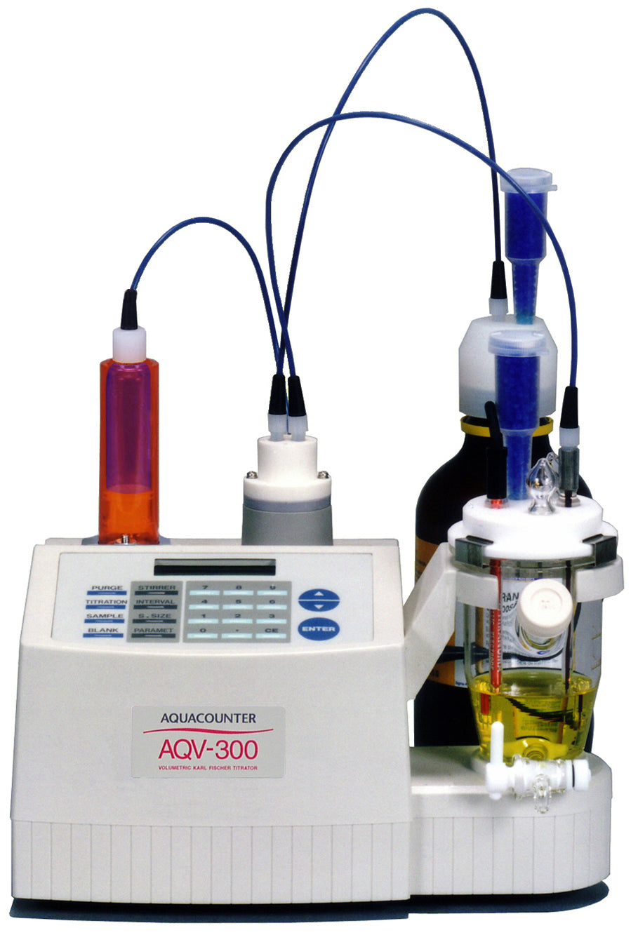 【あかあか】TRUE計40ml Karl Fischer Titrator AQV-300 | Volumetric Moisture Analyzer | High Ca