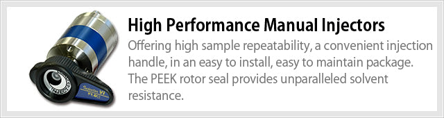 VI-11 Manual Injector Valve for HPLC | Flom