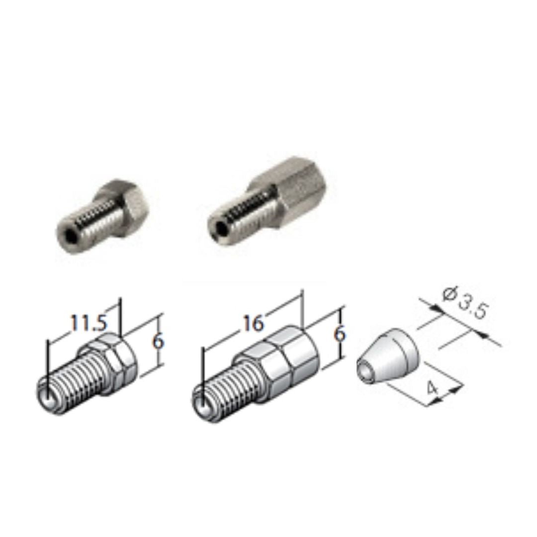 General Use High Pressure Type Series 1/16" | HPLC Fittings & Ferrules | Flom