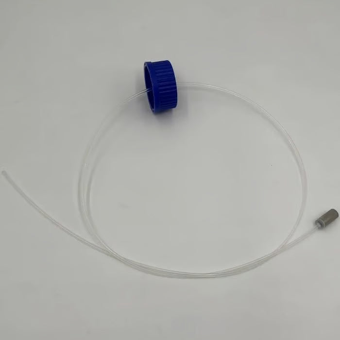1 cap with PTFE insert, 1m PTFE 1/8"" tubing and 1x10um SS solvent frit