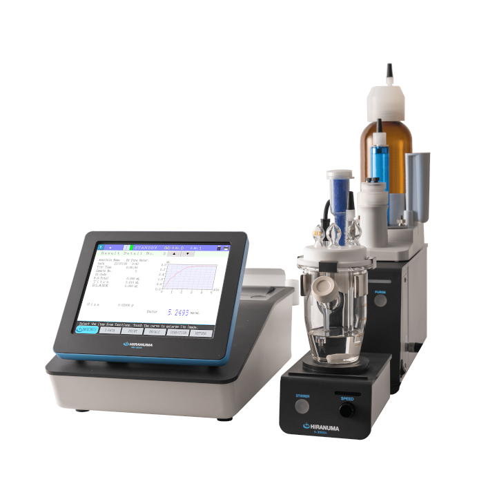 Aquacounter Volumetric Karl Fischer Titrator MOIVO-A19 | Hiranuma