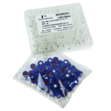 2 mL Autosampler Convenience Kit - 9 mm Screw Top Clear Glass Vial with PTFE/Silicone Septa, 100/pk