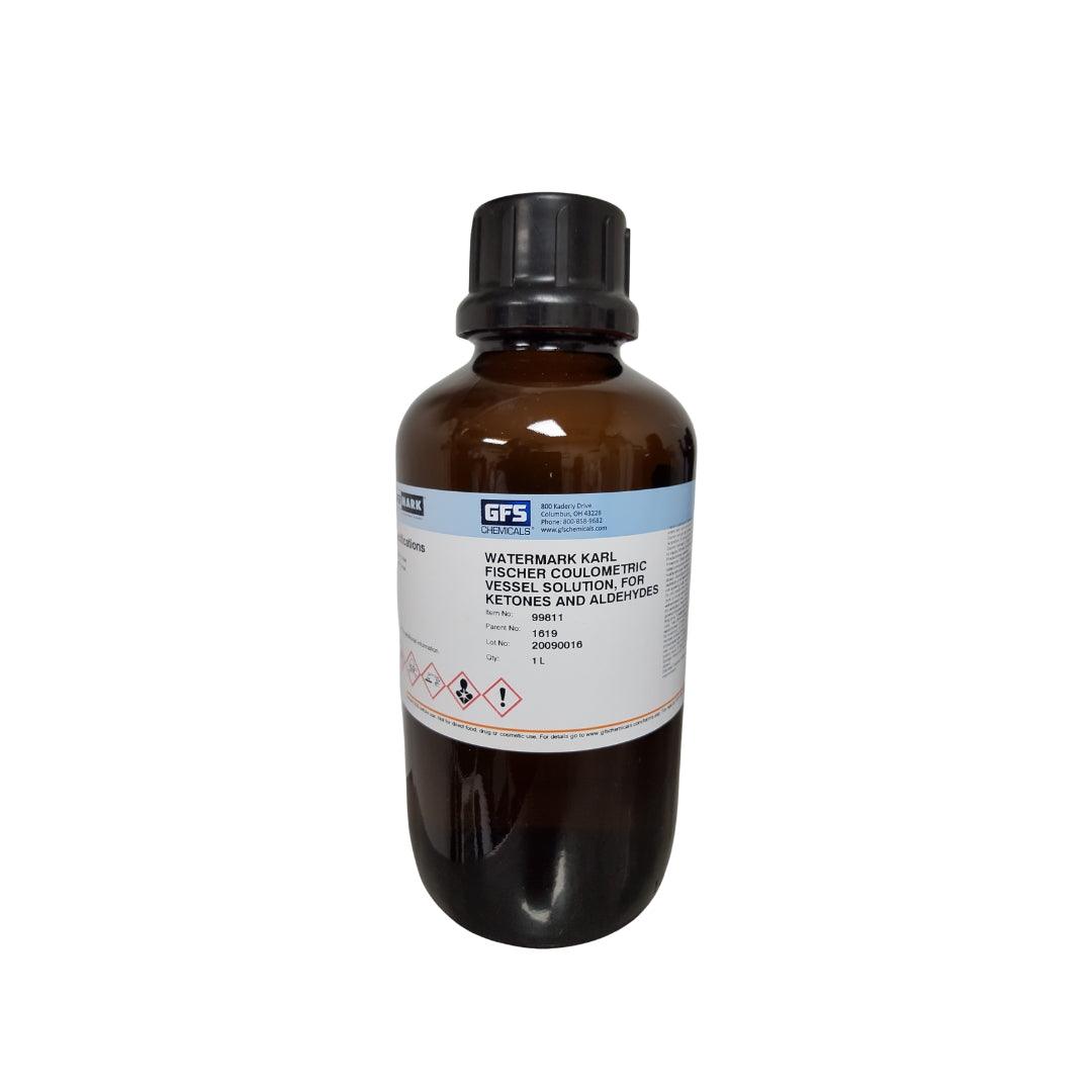 Vessel Solution, For Ketones and Aldehydes, Watermark Coulometric Karl Fischer Reagent | GFS Chemicals - JM Science