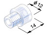 Double-Lock Series 1/8" & 1/16" | HPLC Fittings & Ferrules | Flom