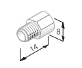 9732 - Flat Seal Fitt