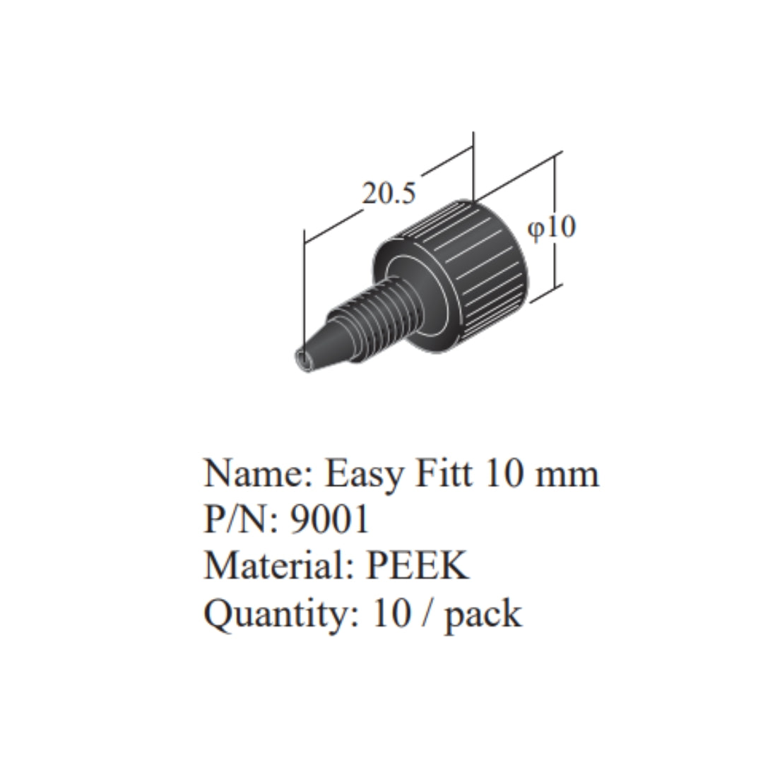 Easy Fitt Series 1/16" | HPLC Fittings | Flom